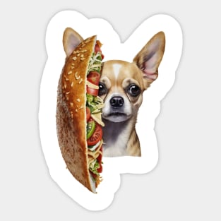 Funny Chihuahua Dog Sticker